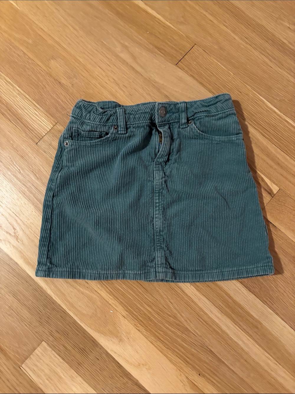 Cat & Jack Teal Corduroy Skirt